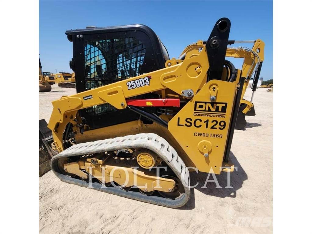 CAT 259D CAB 滑移轉向裝載機
