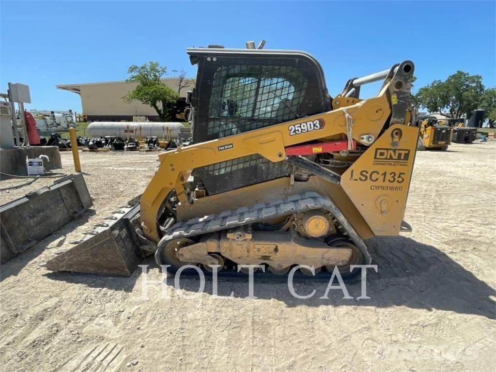 CAT 259D CAB 滑移轉向裝載機