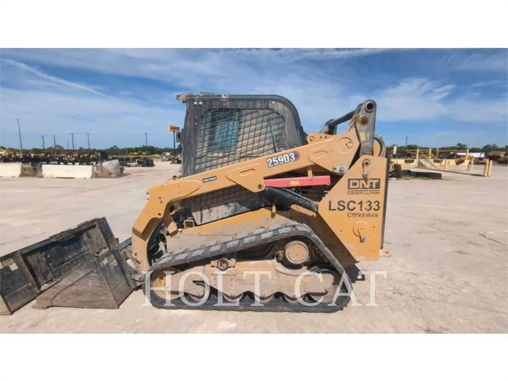 CAT 259D CAB 滑移轉向裝載機