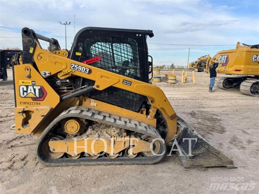 CAT 259D3 滑移轉向裝載機