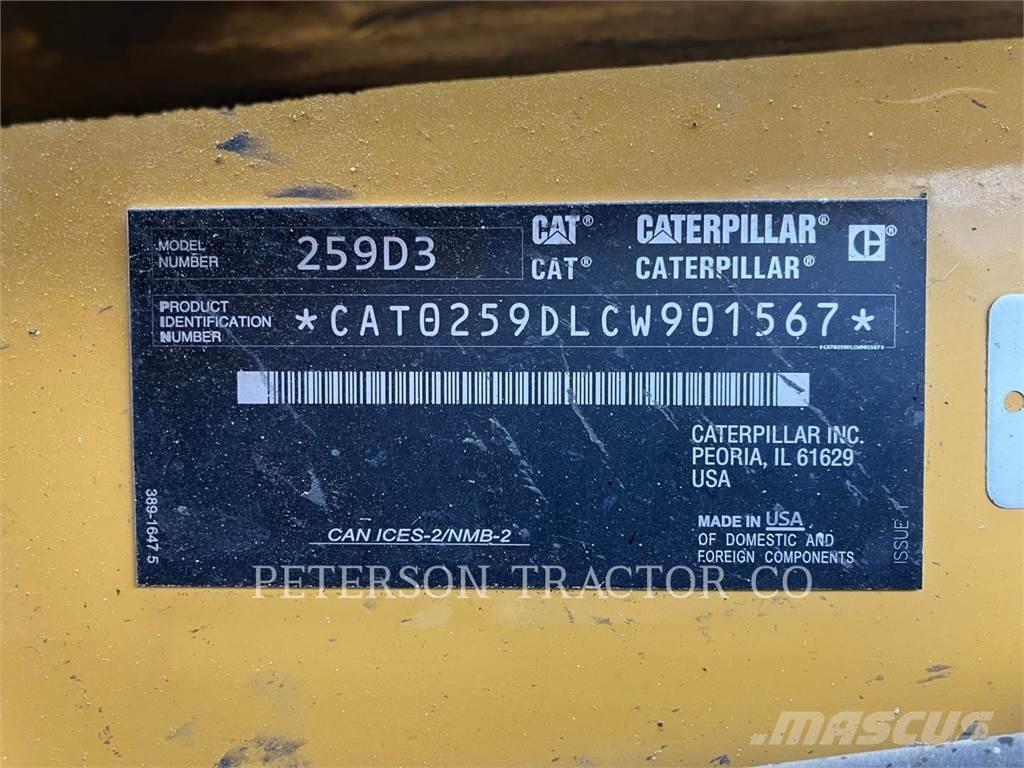 CAT 259D3 滑移轉向裝載機
