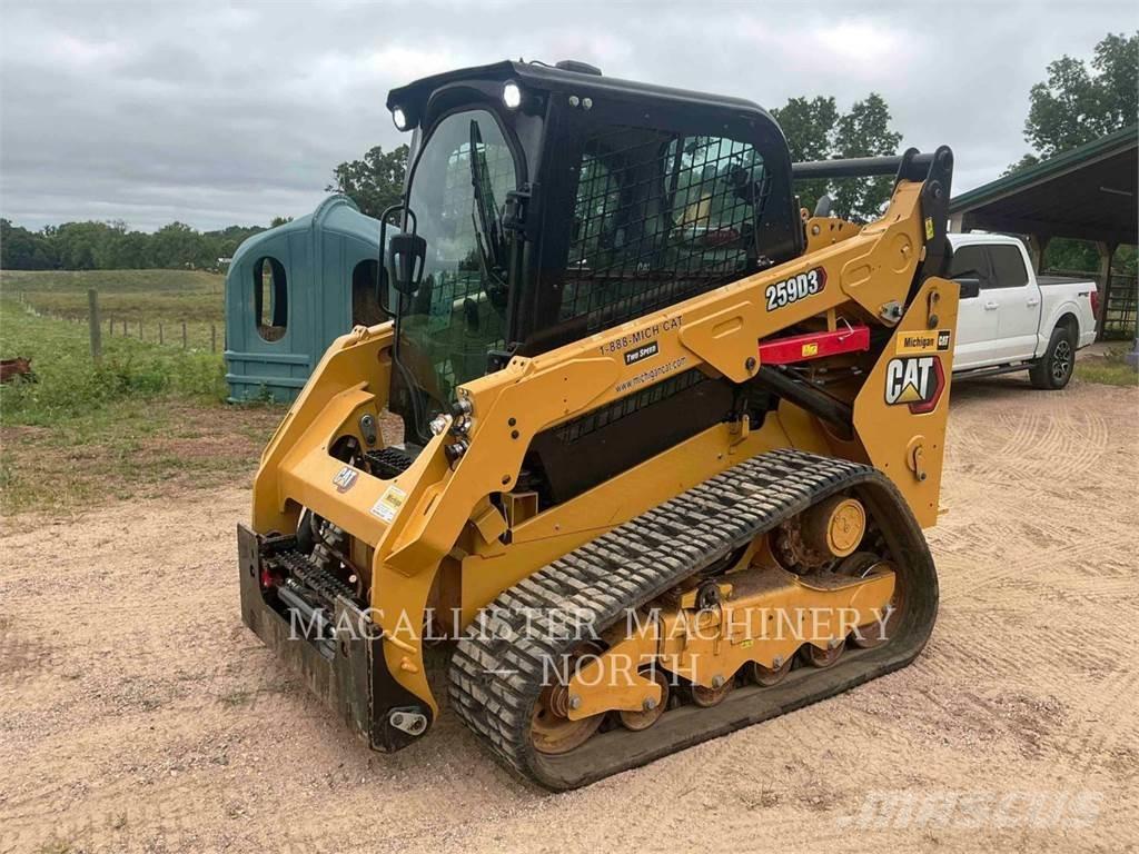 CAT 259D3 AQB 滑移轉向裝載機