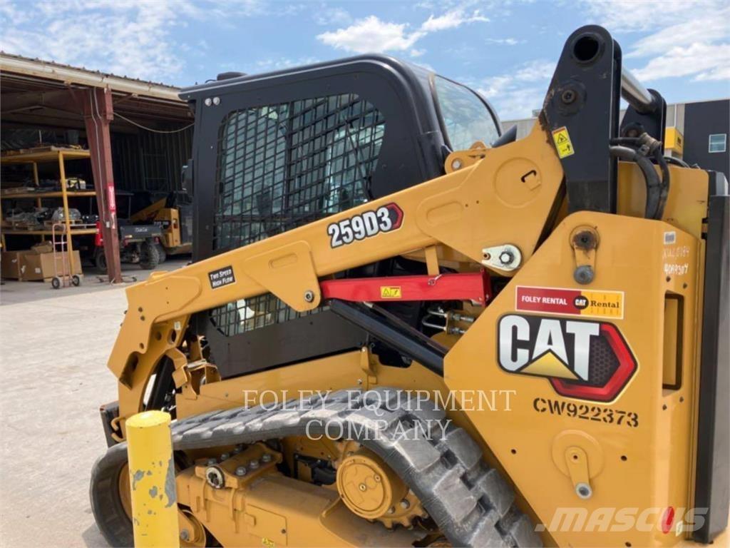 CAT 259D3HF2C 滑移轉向裝載機
