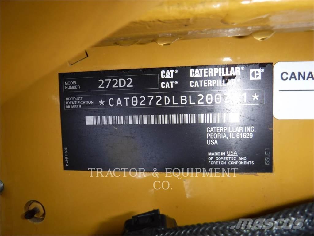CAT 272D2 H2CB 滑移轉向裝載機