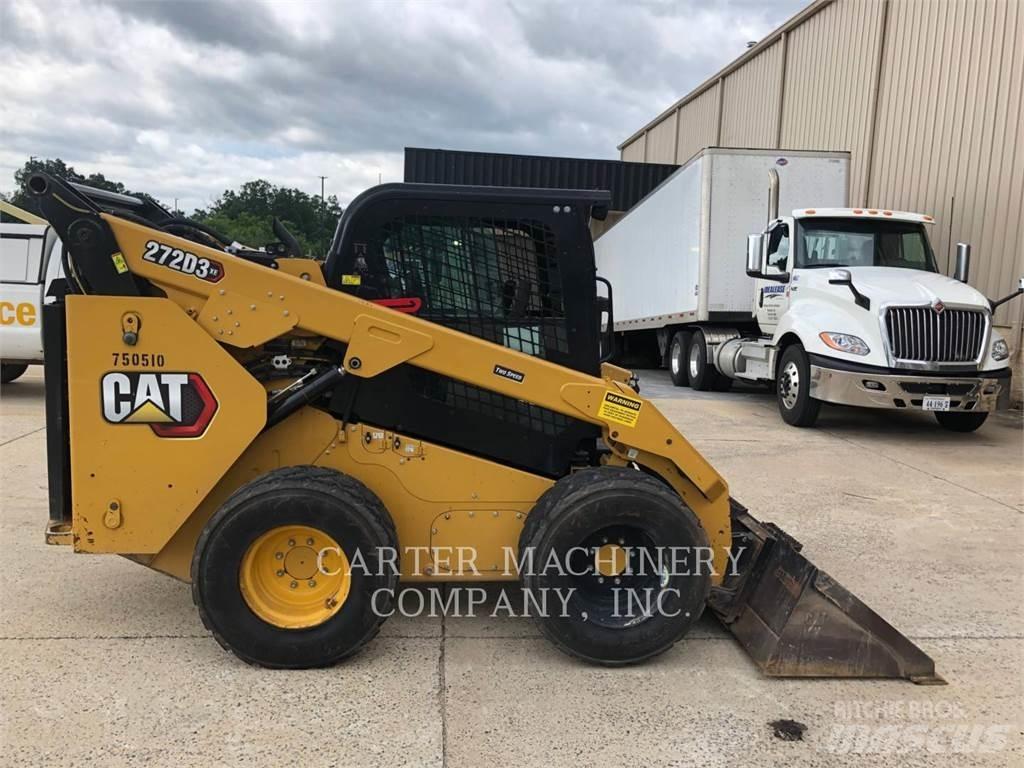 CAT 272D3XE 滑移轉向裝載機