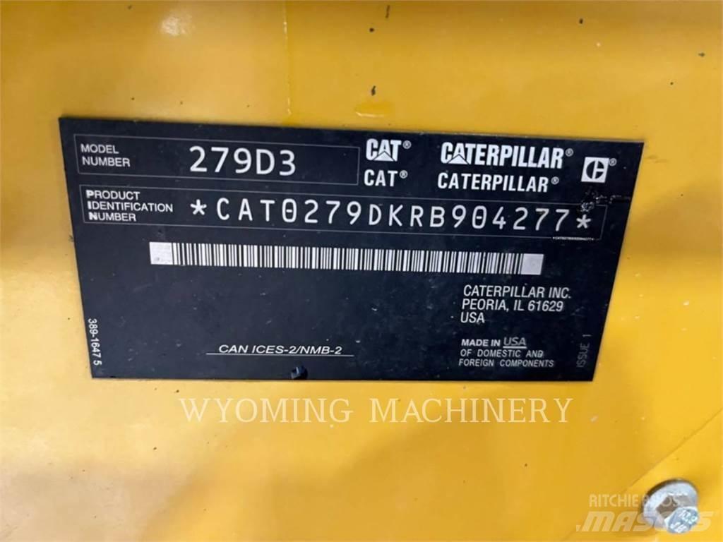 CAT 279D3 滑移轉向裝載機