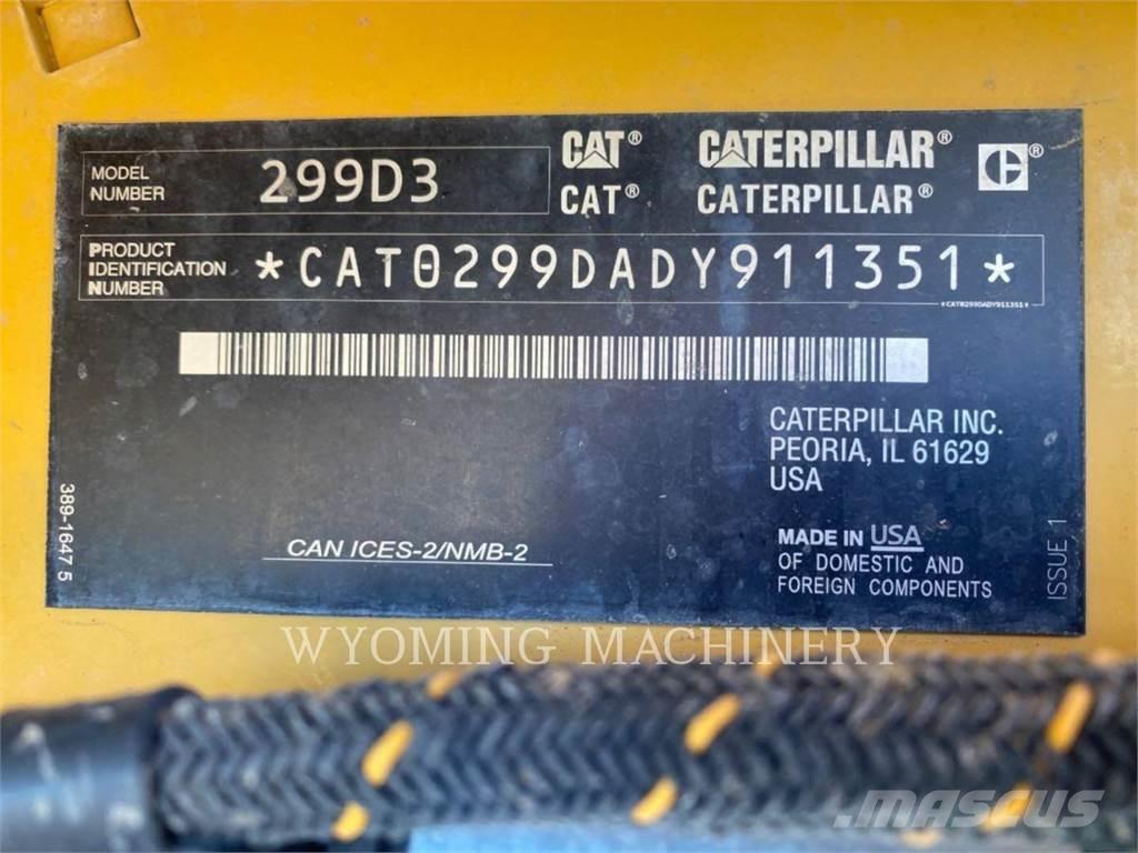 CAT 299D3 滑移轉向裝載機