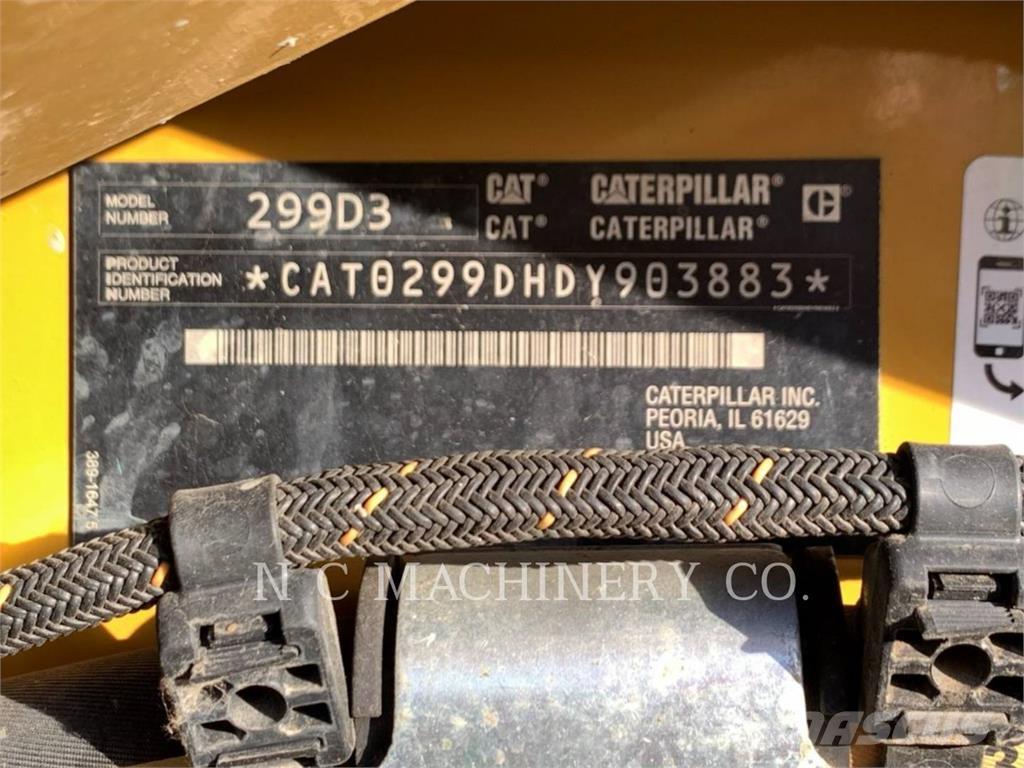 CAT 299D3 H3CB 滑移轉向裝載機
