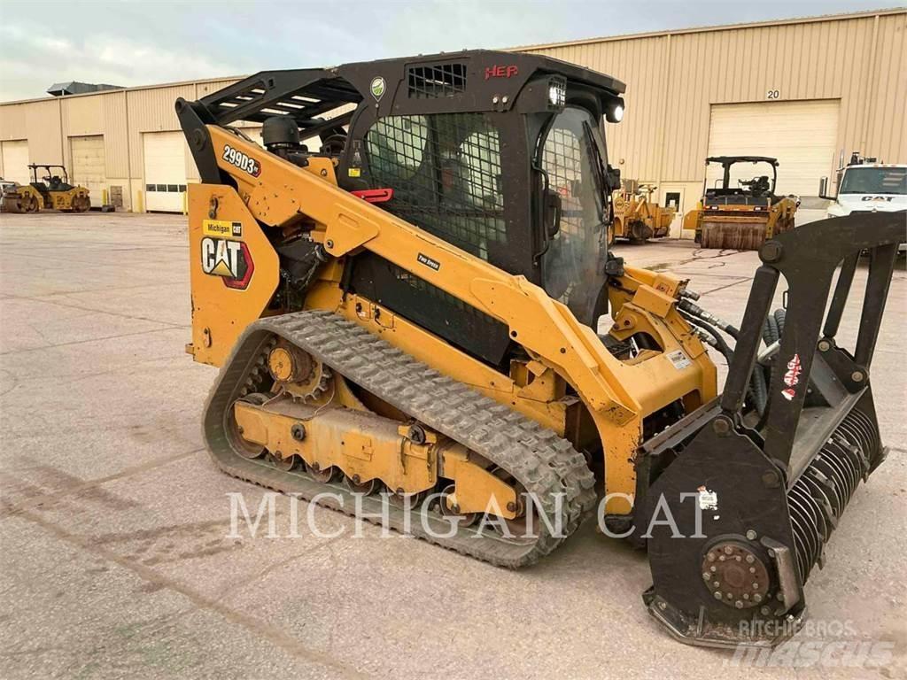 CAT 299D3XE D1AQBR 滑移轉向裝載機