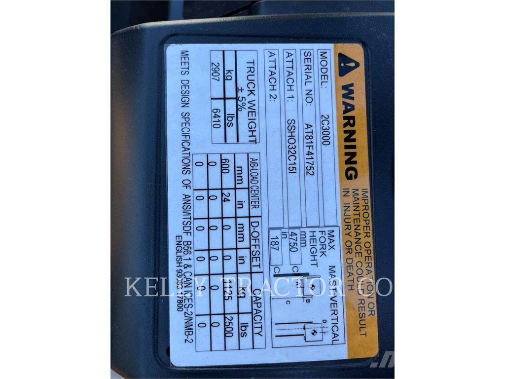 CAT 2C3000 堆高機(叉車)-其他