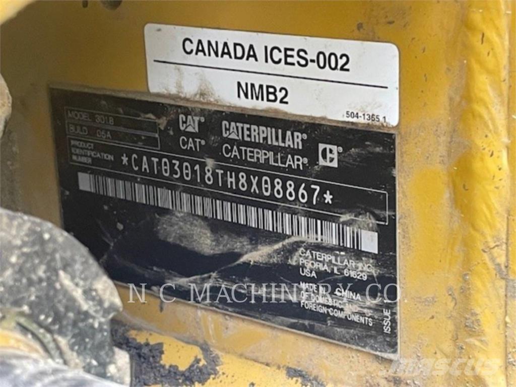 CAT 301.8 CRCB 履帶式 挖土機/掘鑿機/挖掘機