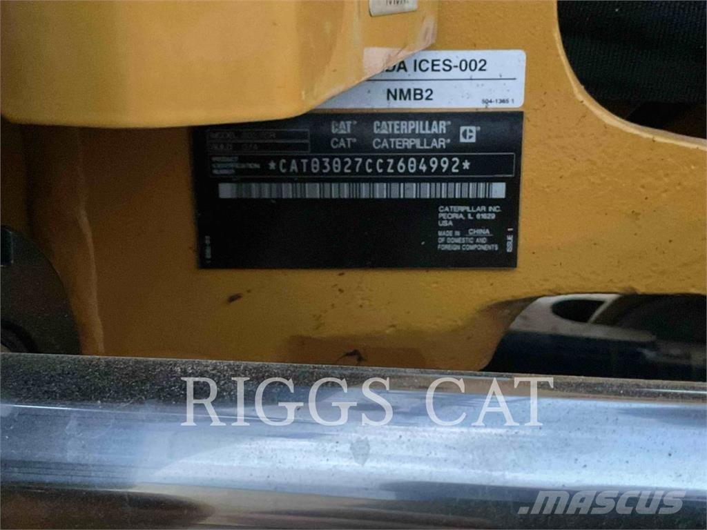 CAT 302.7 履帶式 挖土機/掘鑿機/挖掘機