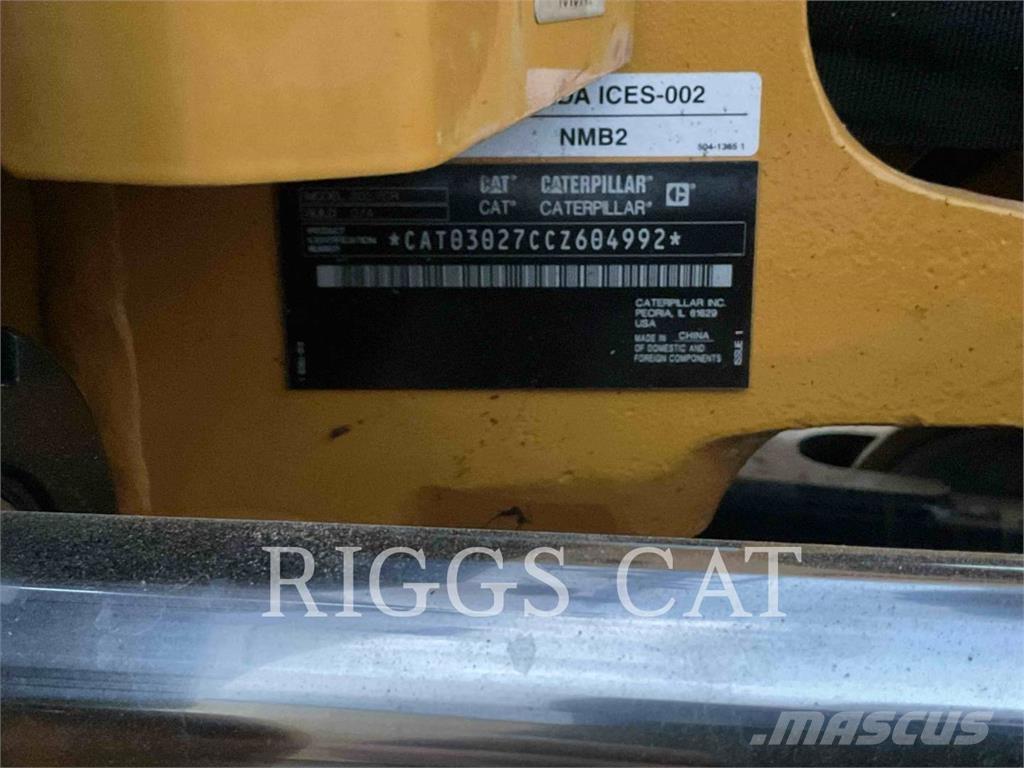 CAT 302.707CR 履帶式 挖土機/掘鑿機/挖掘機