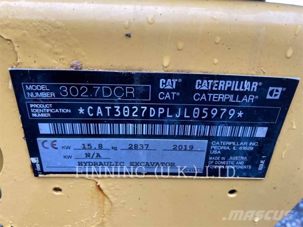 CAT 302.7D CAB 履帶式 挖土機/掘鑿機/挖掘機