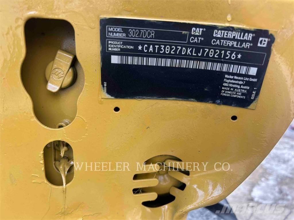 CAT 302.7DC1TH 履帶式 挖土機/掘鑿機/挖掘機