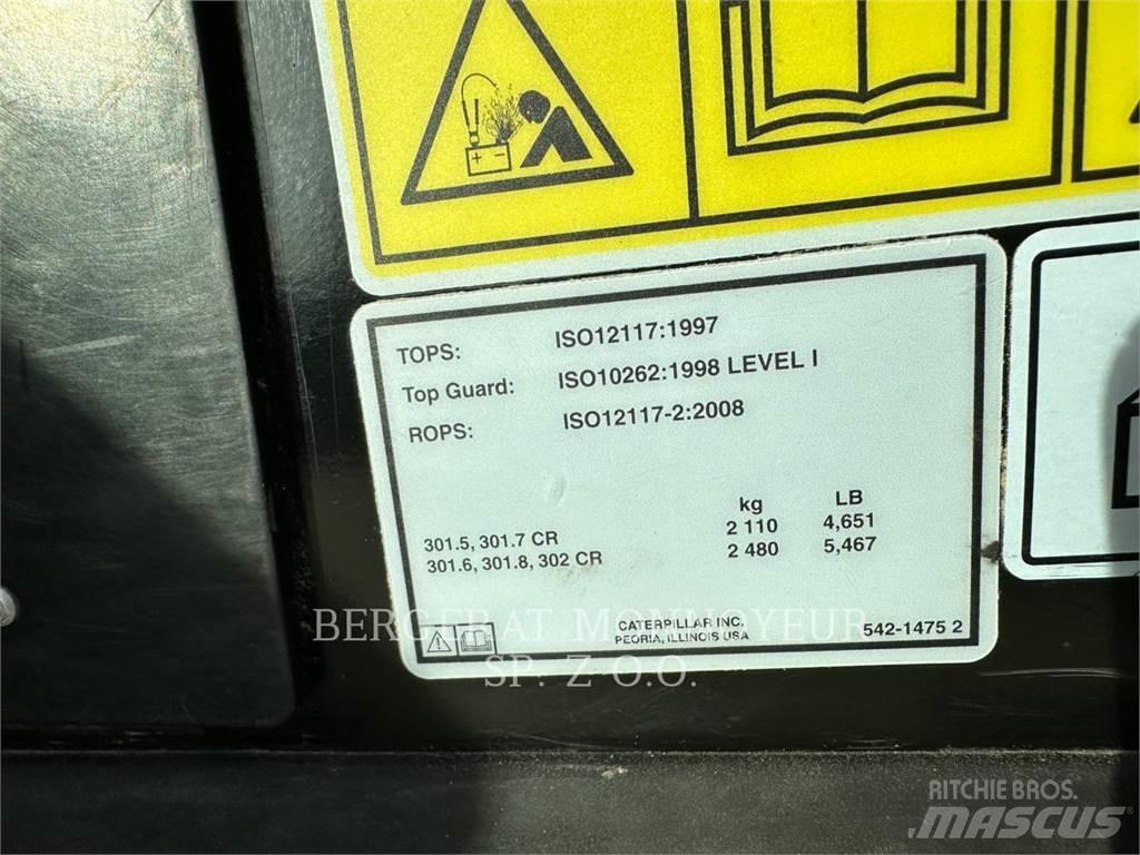 CAT 302CR 履帶式 挖土機/掘鑿機/挖掘機