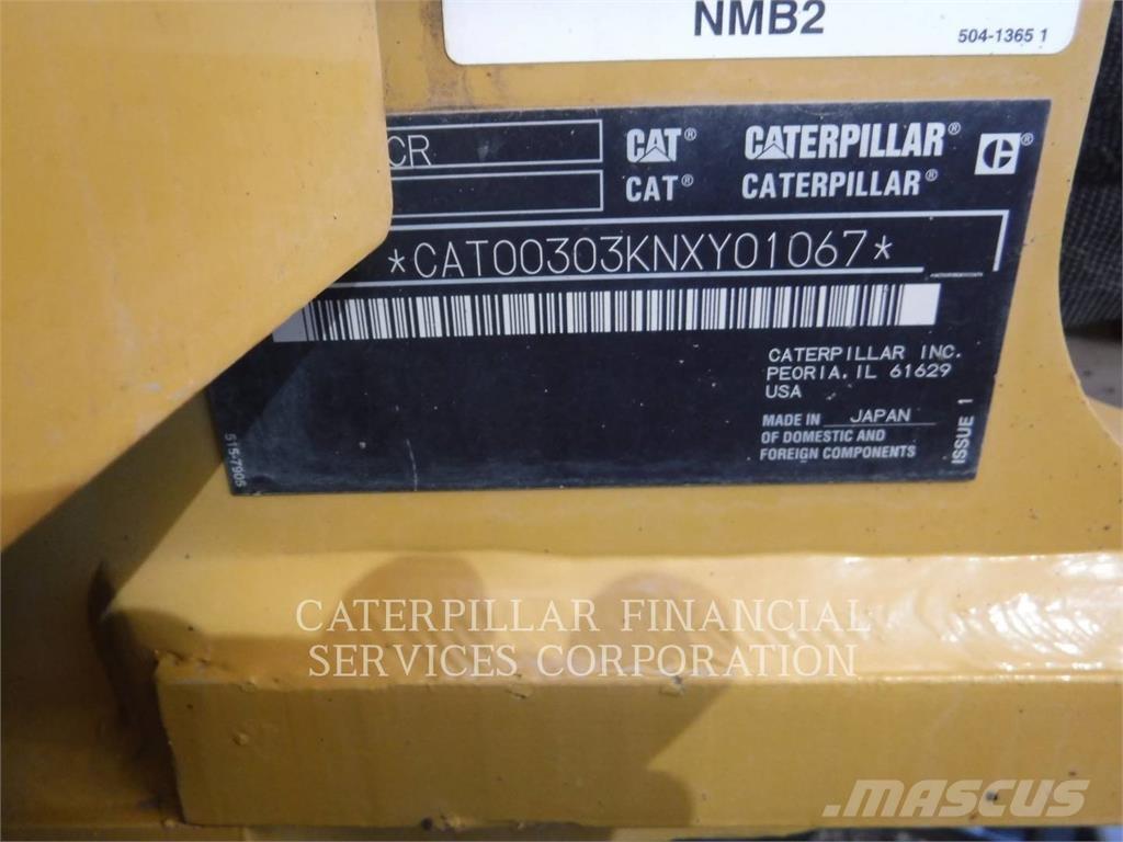 CAT 303-07CR 履帶式 挖土機/掘鑿機/挖掘機