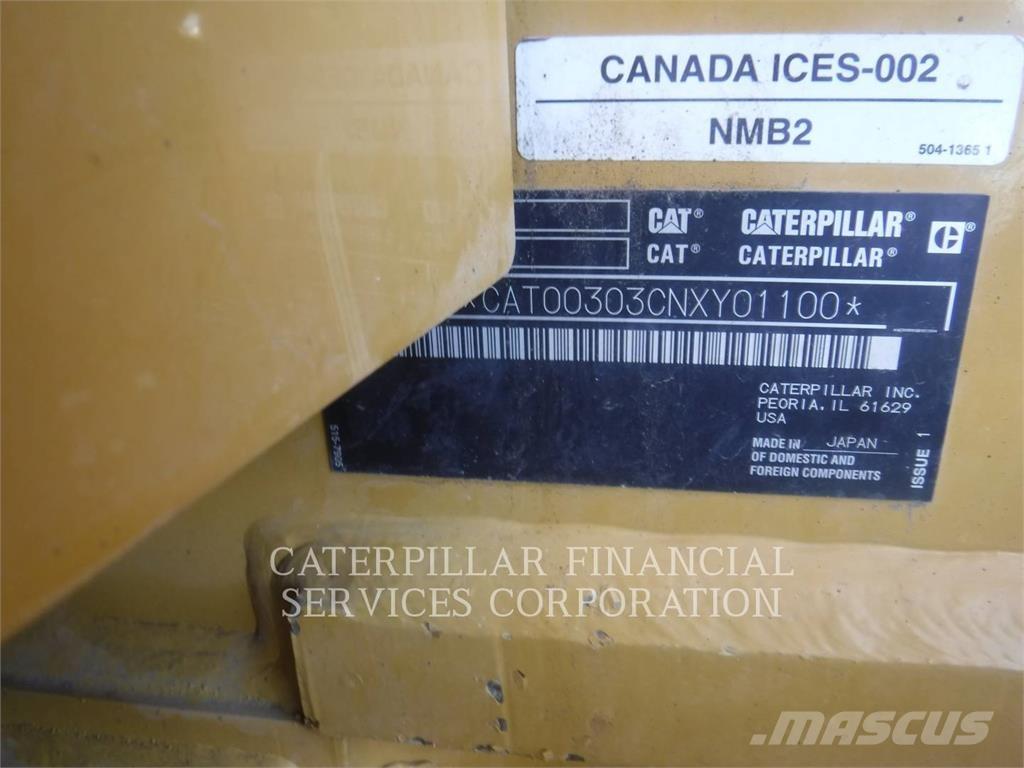 CAT 303-07CR 履帶式 挖土機/掘鑿機/挖掘機