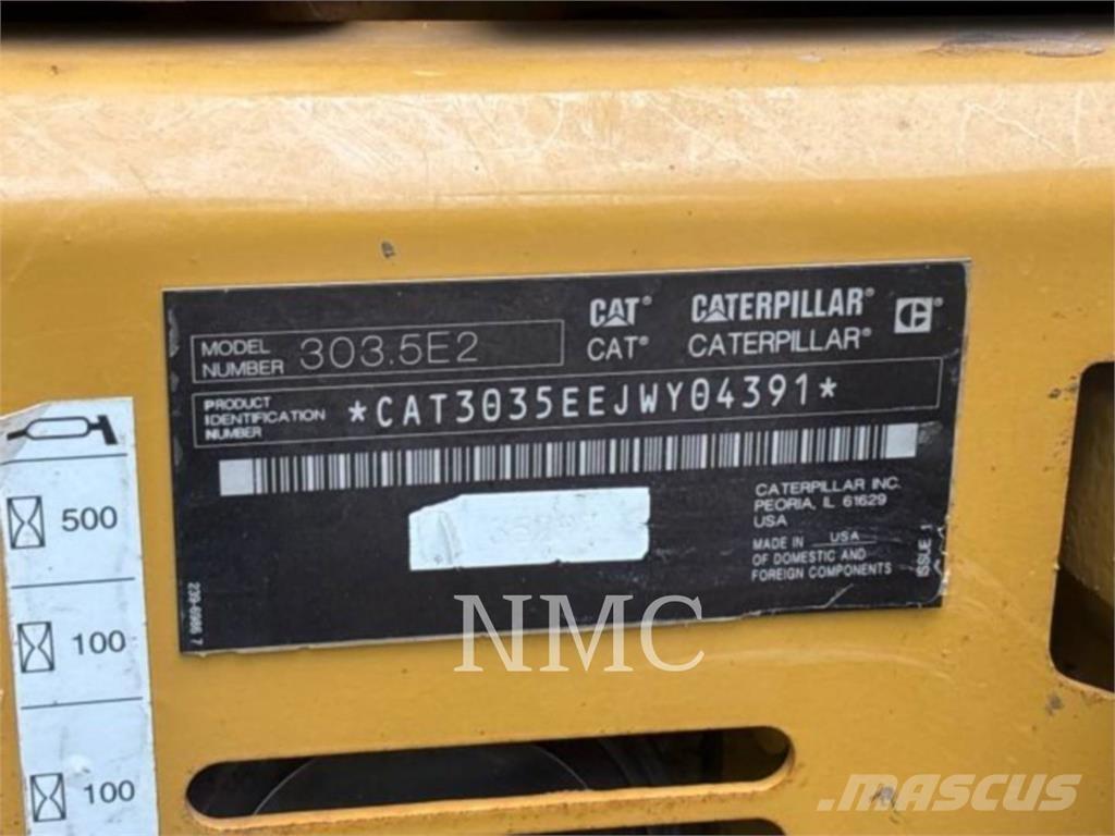 CAT 303.5E2 履帶式 挖土機/掘鑿機/挖掘機