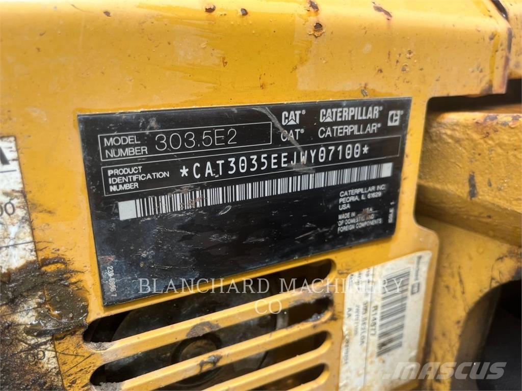 CAT 303.5E2CR 履帶式 挖土機/掘鑿機/挖掘機
