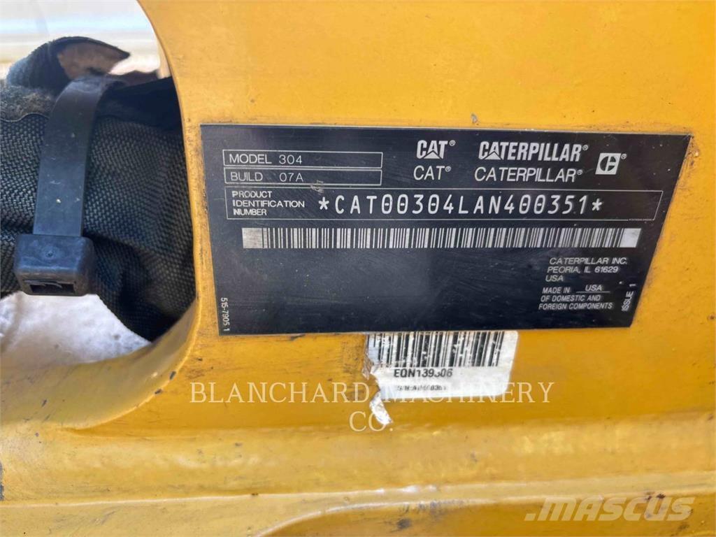 CAT 304 履帶式 挖土機/掘鑿機/挖掘機