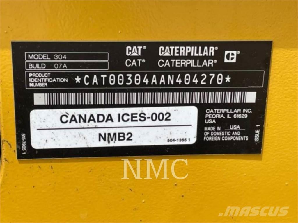 CAT 304-07 履帶式 挖土機/掘鑿機/挖掘機