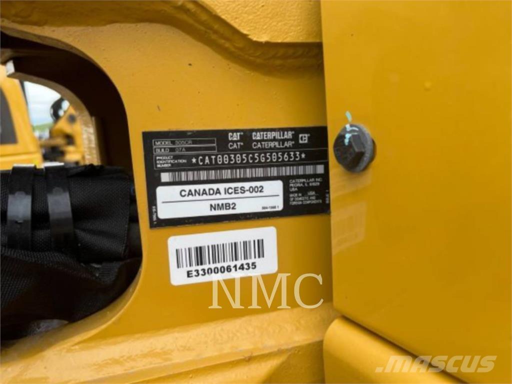 CAT 305-07CR 履帶式 挖土機/掘鑿機/挖掘機