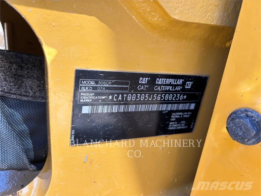 CAT 305-07CR 履帶式 挖土機/掘鑿機/挖掘機