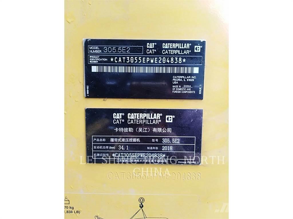 CAT 305.5E2 履帶式 挖土機/掘鑿機/挖掘機