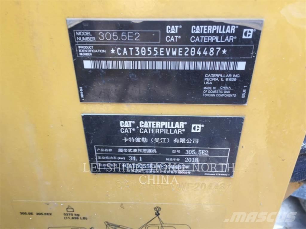 CAT 305.5E2 履帶式 挖土機/掘鑿機/挖掘機