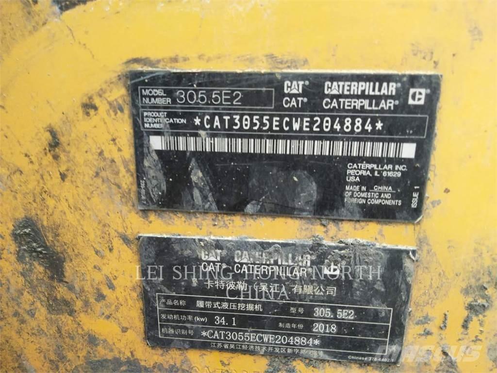 CAT 305.5E2 履帶式 挖土機/掘鑿機/挖掘機