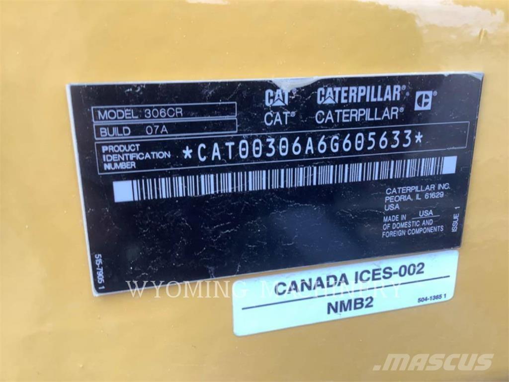 CAT 306 履帶式 挖土機/掘鑿機/挖掘機