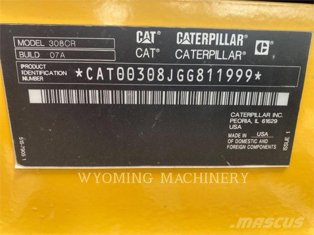 CAT 308 履帶式 挖土機/掘鑿機/挖掘機