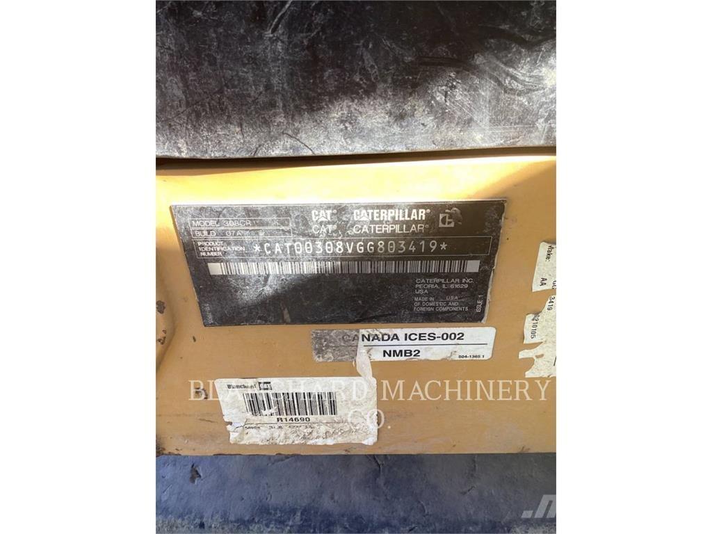 CAT 308CR 履帶式 挖土機/掘鑿機/挖掘機