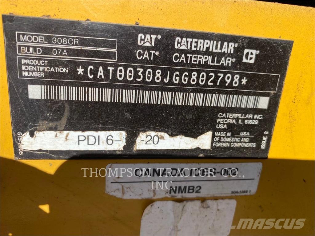 CAT 308CR 履帶式 挖土機/掘鑿機/挖掘機