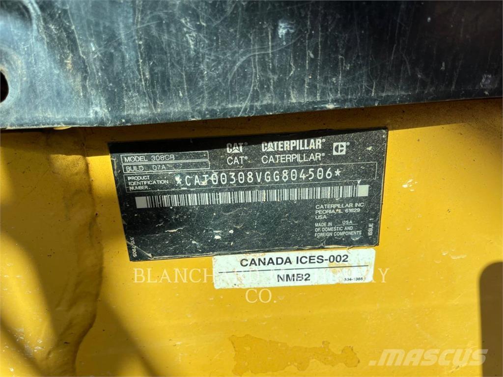 CAT 308CR 履帶式 挖土機/掘鑿機/挖掘機