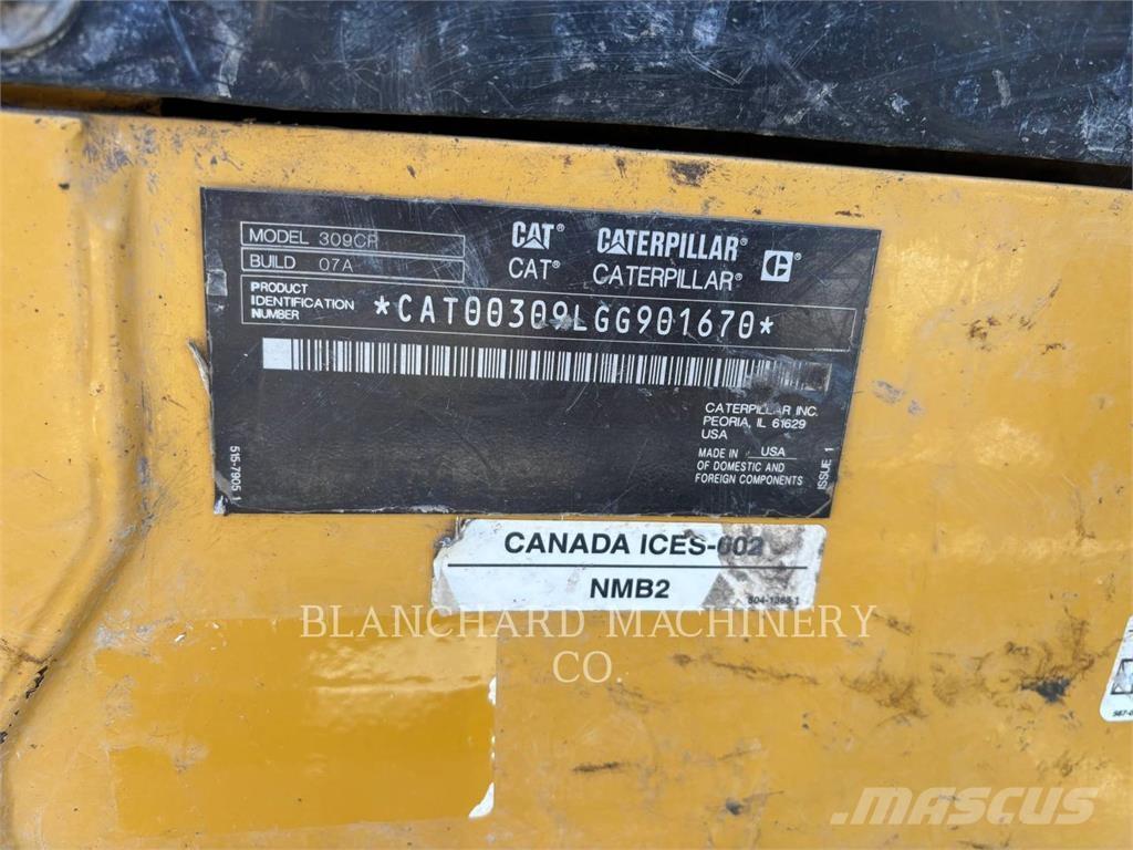 CAT 309CR 履帶式 挖土機/掘鑿機/挖掘機