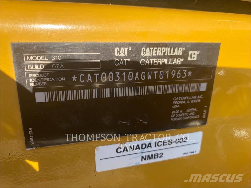 CAT 310 履帶式 挖土機/掘鑿機/挖掘機