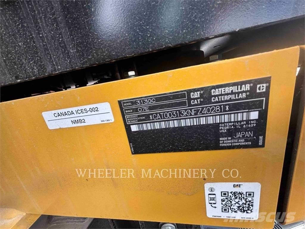 CAT 313 GC CF 履帶式 挖土機/掘鑿機/挖掘機