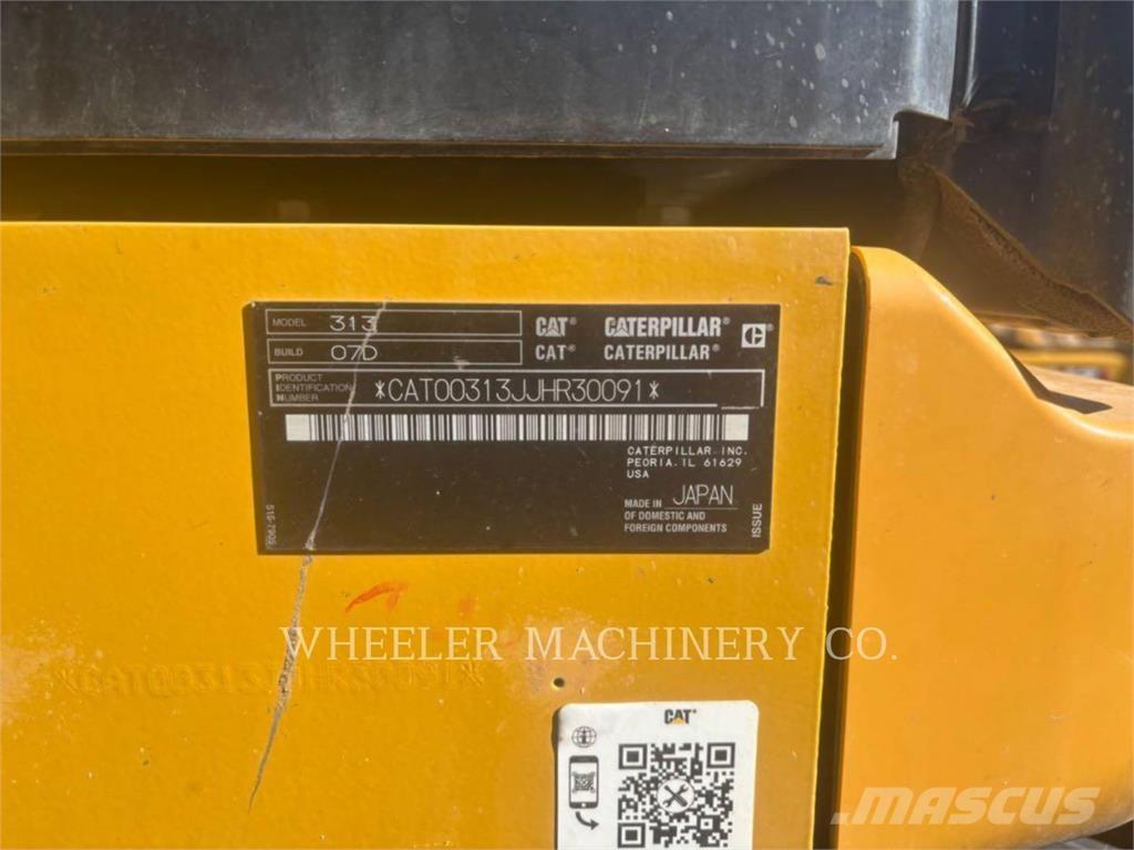 CAT 313 TH 履帶式 挖土機/掘鑿機/挖掘機