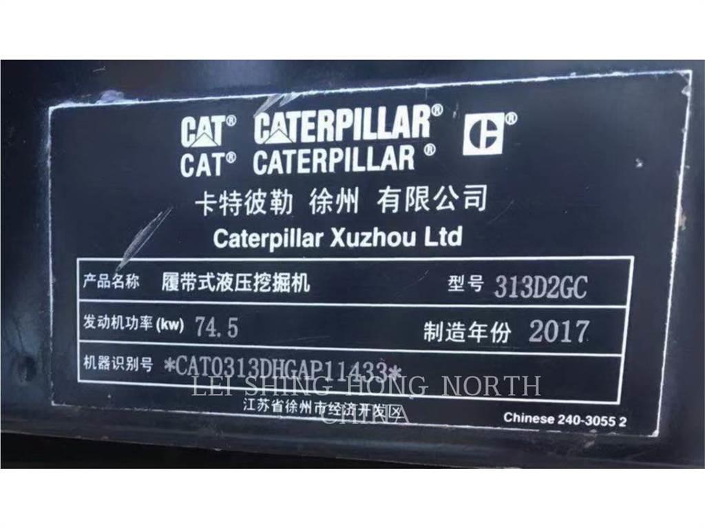 CAT 313D2GC 履帶式 挖土機/掘鑿機/挖掘機