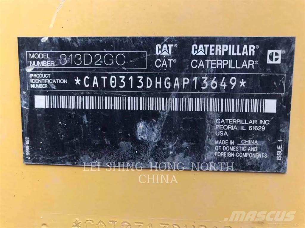 CAT 313D2GC 履帶式 挖土機/掘鑿機/挖掘機