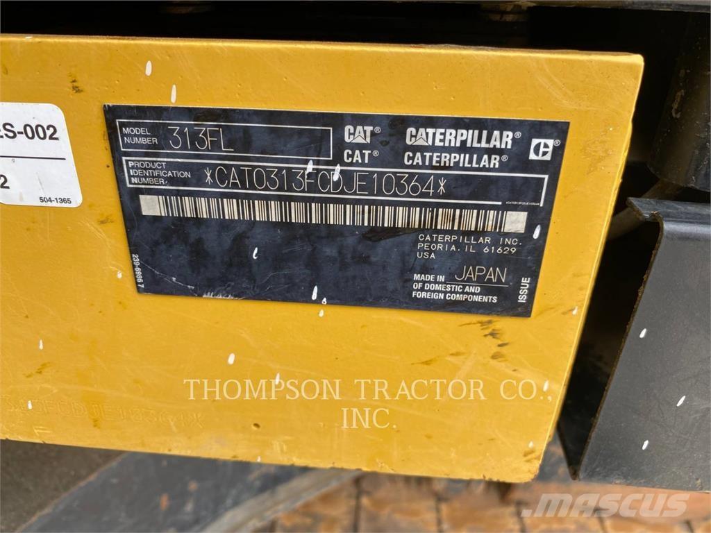 CAT 313FL 履帶式 挖土機/掘鑿機/挖掘機