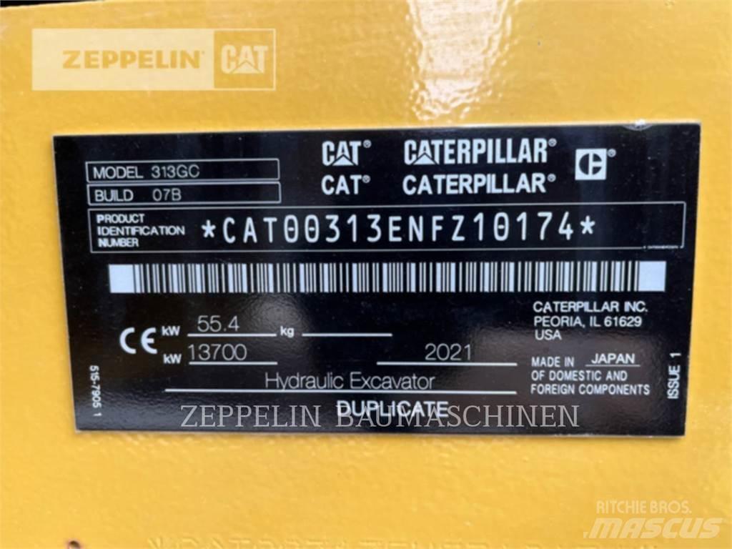 CAT 313GC 履帶式 挖土機/掘鑿機/挖掘機