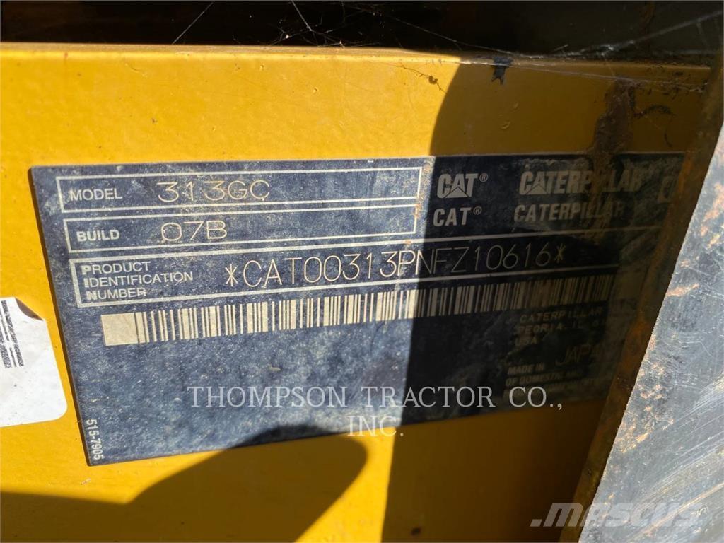 CAT 313GC 履帶式 挖土機/掘鑿機/挖掘機