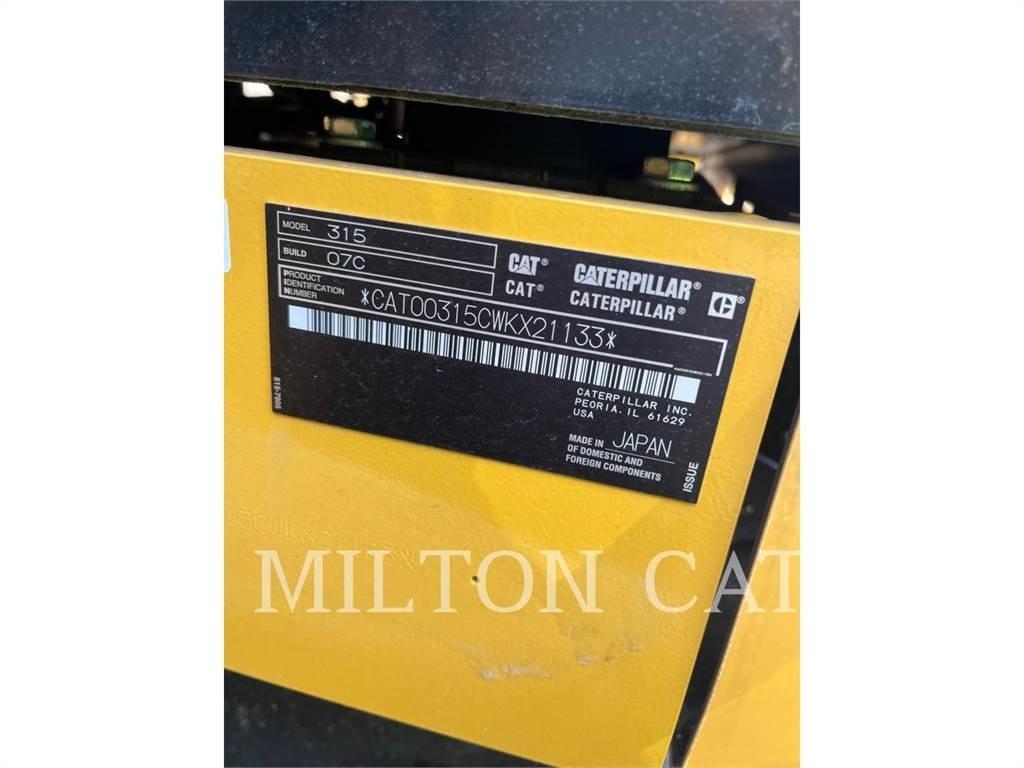 CAT 315 履帶式 挖土機/掘鑿機/挖掘機