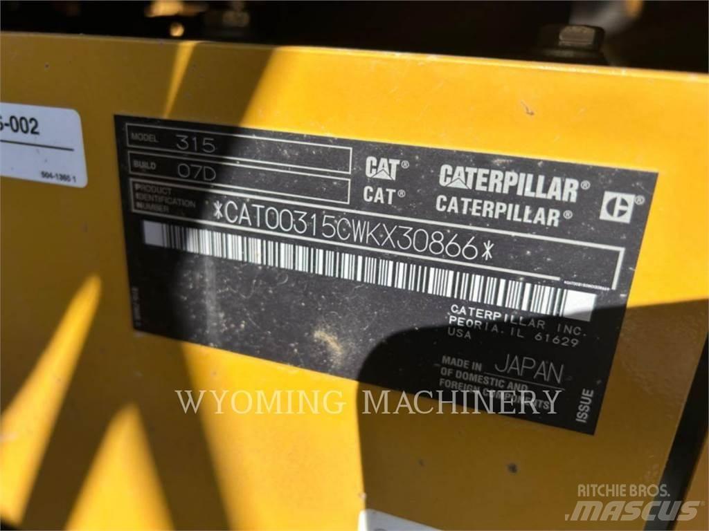 CAT 315 履帶式 挖土機/掘鑿機/挖掘機