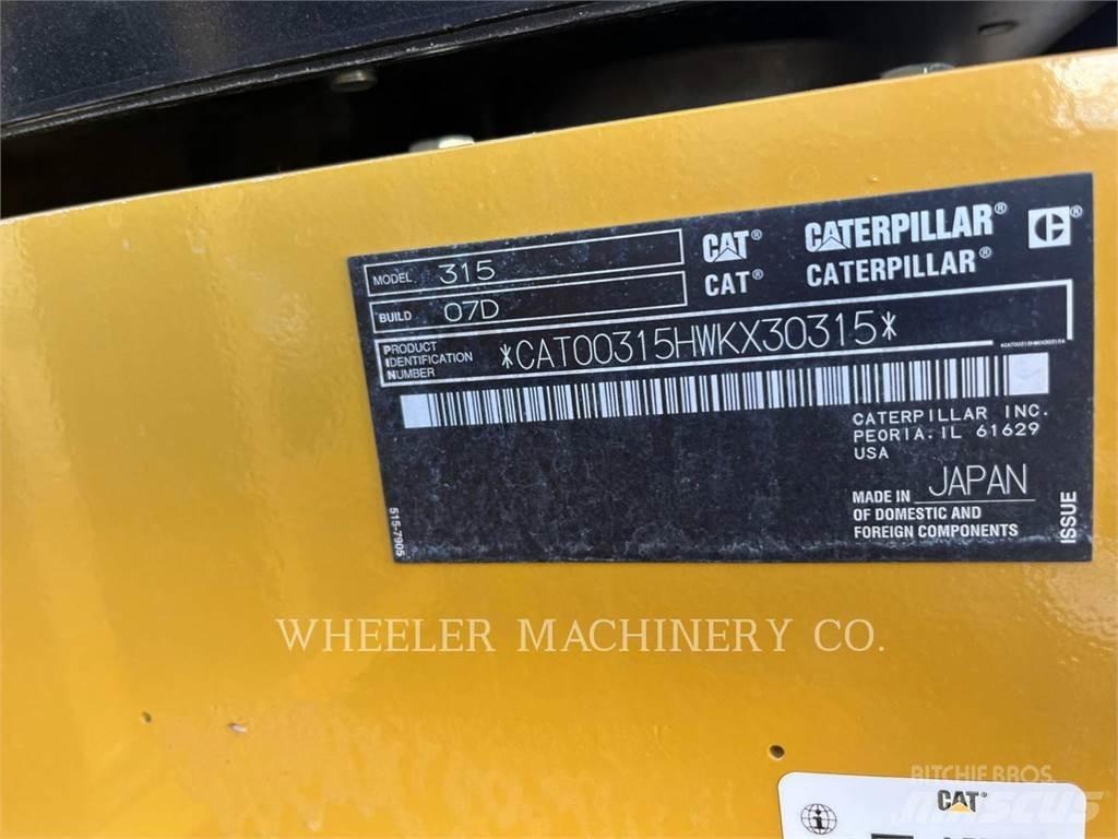 CAT 315 CF 履帶式 挖土機/掘鑿機/挖掘機