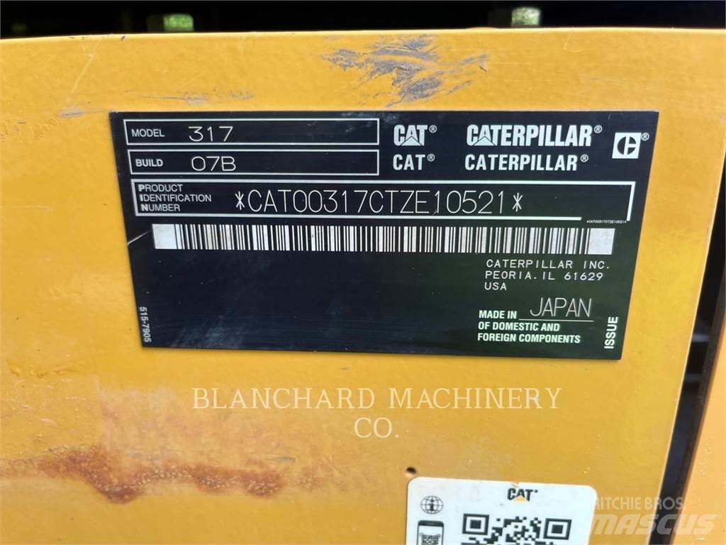CAT 317 履帶式 挖土機/掘鑿機/挖掘機