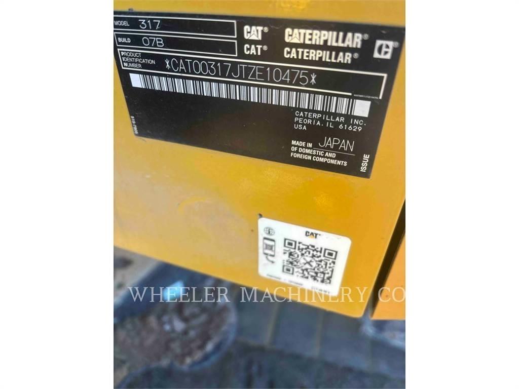 CAT 317 CF 履帶式 挖土機/掘鑿機/挖掘機